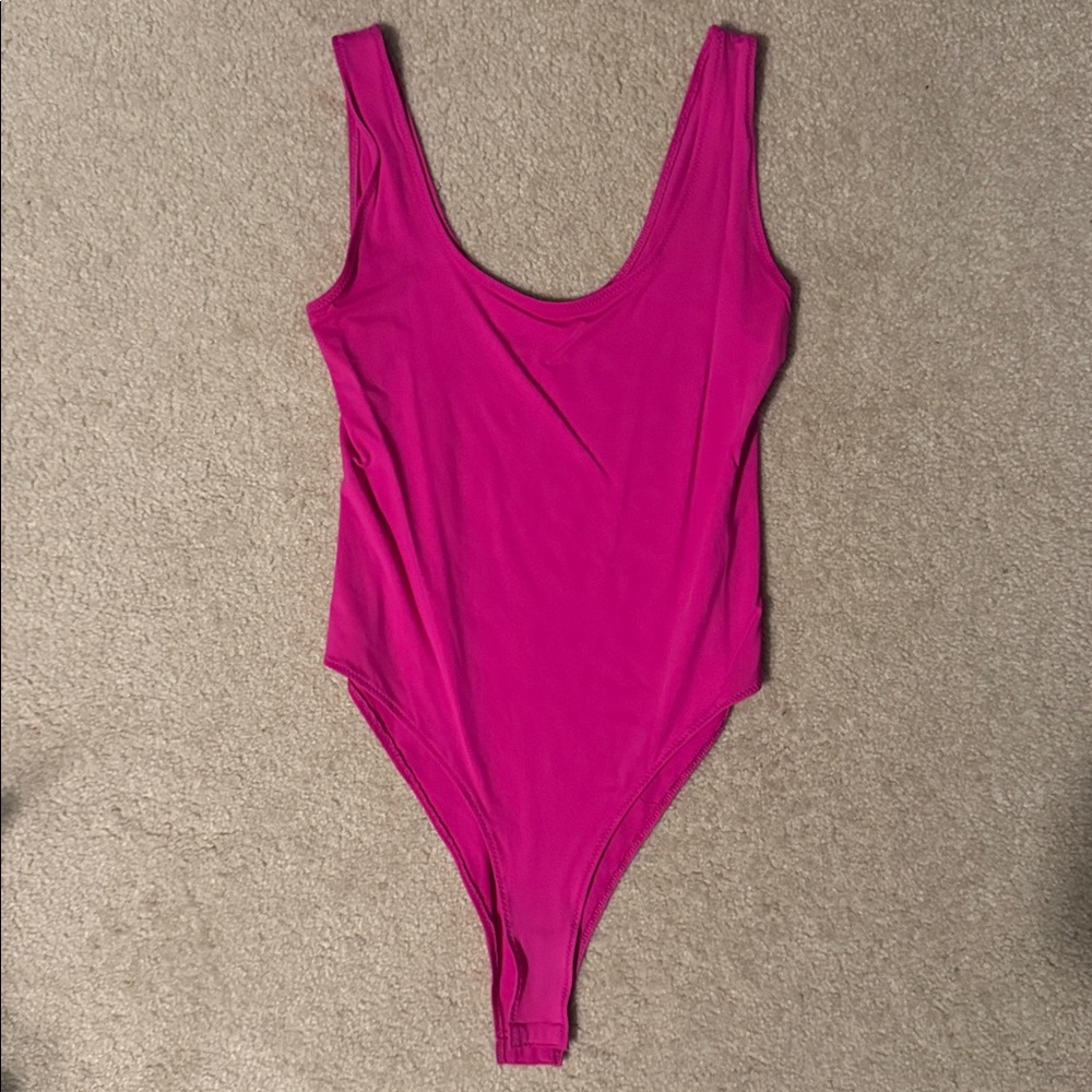 Zara Hot Pink Bodysuit